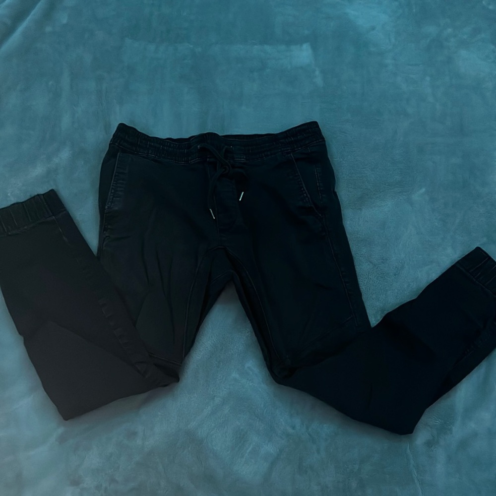 Black Hollister Jogger Pants